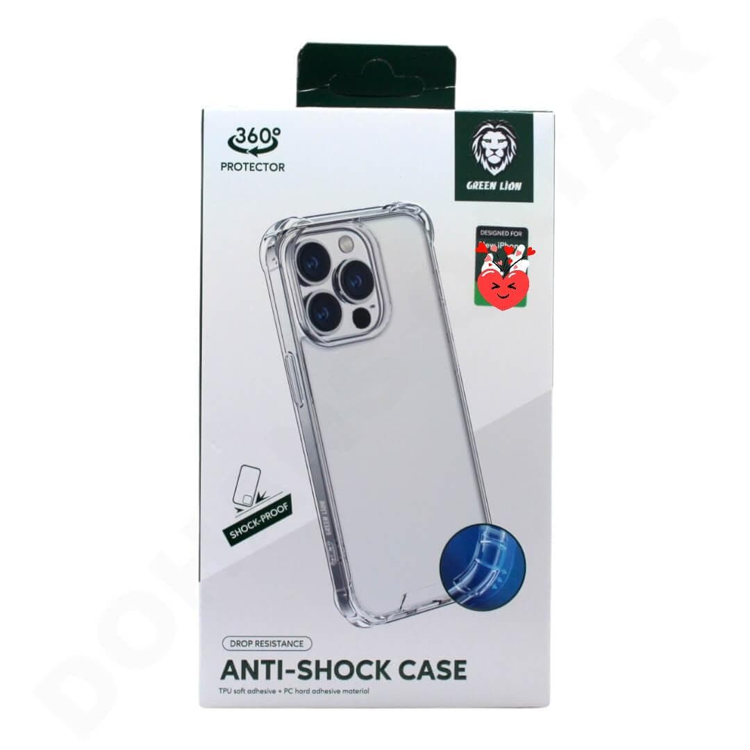 Dohans Mobile Phone Cases iPhone 14 Green Anti-Shock Transparent Case & Cover