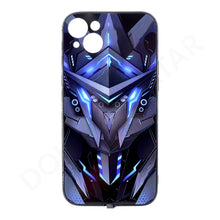 غطاء وغطاء LED بنمط ميكانيكي لهاتف iPhone 14