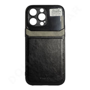 Dohans Mobile Phone Cases iPhone 14 Pro Max Black Leather Cover & Case