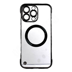 Dohans Mobile Phone Cases iPhone 14 Pro Max Magsafe Stylish Border With Camera Lens Protector Frameless Case & Cover