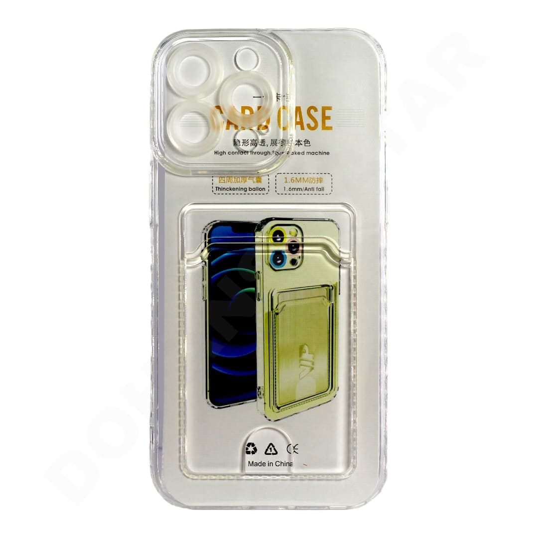 Dohans Mobile Phone Cases iPhone 14 Pro Max Transparent Card Holder Cover & Case
