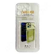 Dohans Mobile Phone Cases iPhone 14 Pro Max Transparent Card Holder Cover & Case