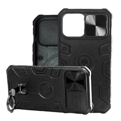 iPhone 14 Pro Nillkin CamShield Armor Pro Magnetic Cover & Case - Mobile Phone Cases available at Dohans Qatar