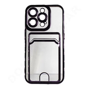 Dohans Mobile Phone Cases iPhone 14 Pro Traparent Card Holder  Cover & Case