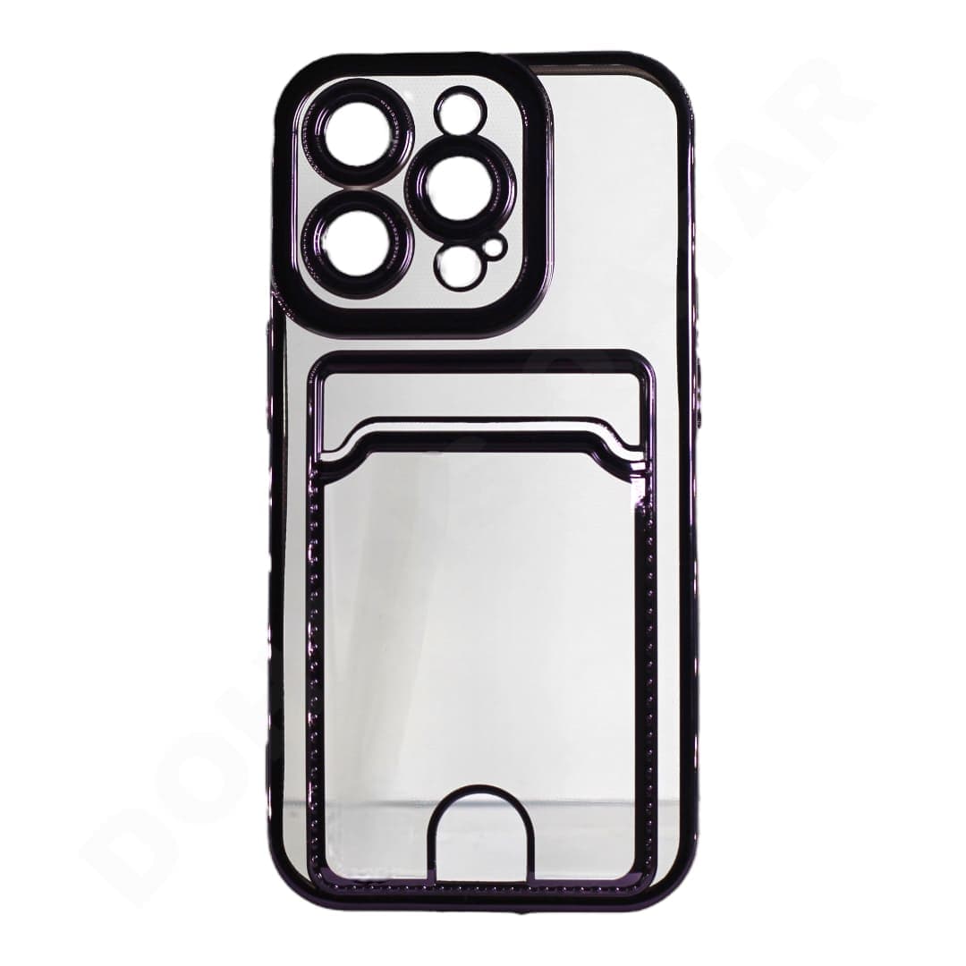 Dohans Mobile Phone Cases iPhone 14 Pro Traparent Card Holder  Cover & Case