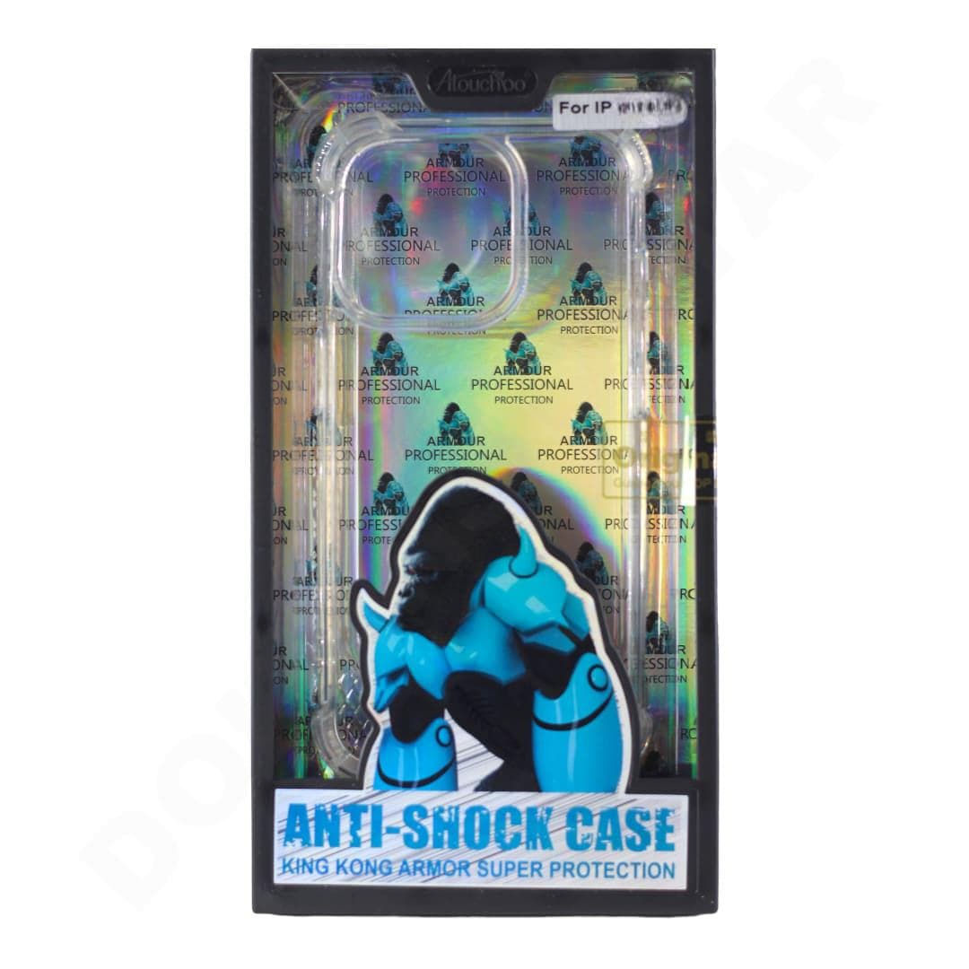 iPhone 15 Plus Anti-Shock Transparent Cover & Case Dohans