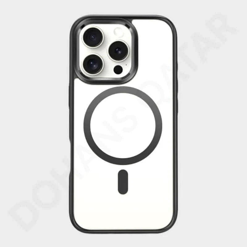 Dohans Mobile Phone Cases iPhone 16 Pro Mag-Safe Matte Black Border Cover & Case