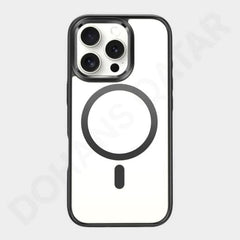 Dohans Mobile Phone Cases iPhone 16 Pro Mag-Safe Matte Black Border Cover & Case