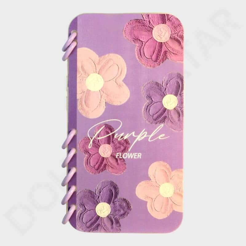 Dohans Mobile Phone Cases iPhone 16 Pro Max Flower Book Cover Case Floral Design & Full Protection