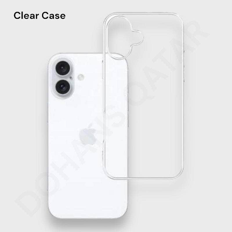 iPhone 16 Transparent Cover & Case - Mobile Phone Cases available at Dohans Qatar