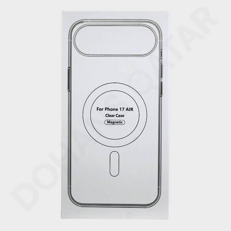iPhone 17 Air Clear Magnetic Cover & Case - Mobile Phone Cases available at Dohans Qatar