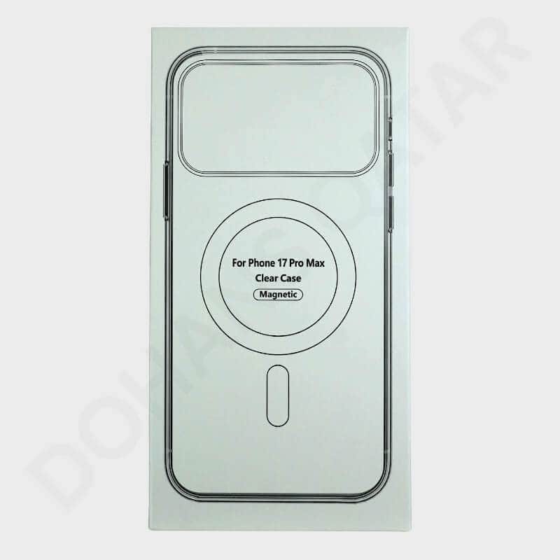 iPhone 17 Pro Max Clear Magnetic Cover & Case - Mobile Phone Cases available at Dohans Qatar