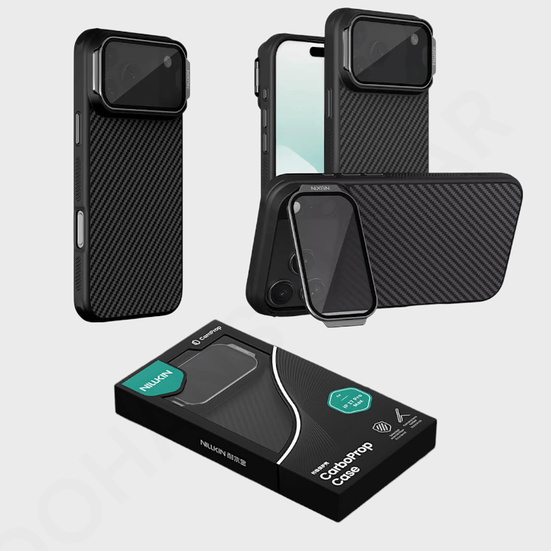 iPhone 17 Pro Max Nillkin Carboprop Cover & Case - Mobile Phone Cases available at Dohans Qatar