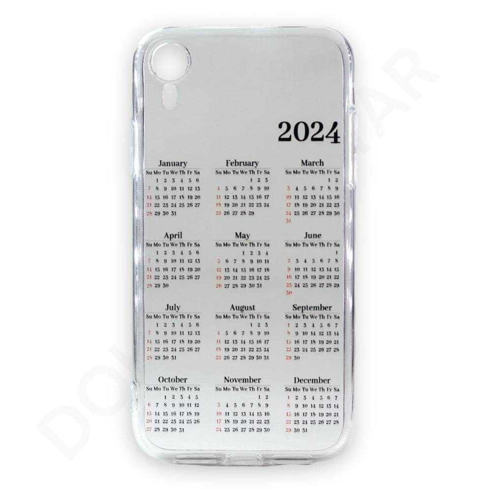 iPhone XR 2024 Calendar Cover & Case - Mobile Phone Cases available at Dohans Qatar