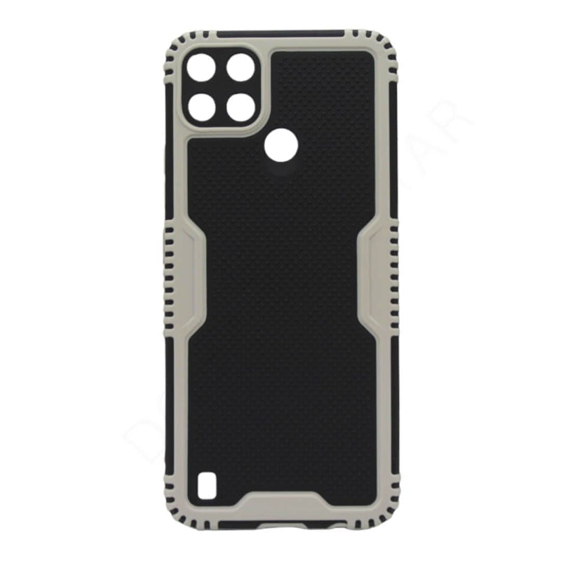 Dohans Mobile Phone Cases Light Grey Border Realme C25Y/ C21Y Dot Back Cover & Cases