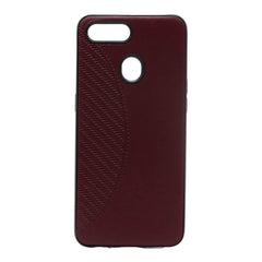 Dohans Mobile Phone Cases Maroon Oppo F9 / F9 Pro Fashion Back Case & Cover