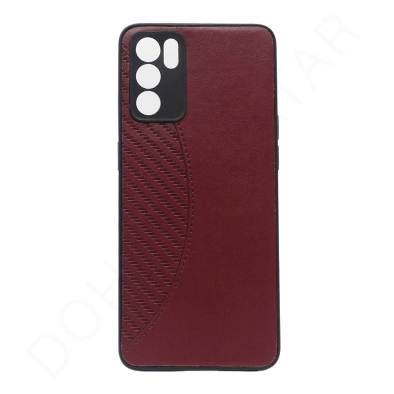 Dohans Mobile Phone Cases Maroon Oppo Reno6 5G Fashion Back Case & Cover