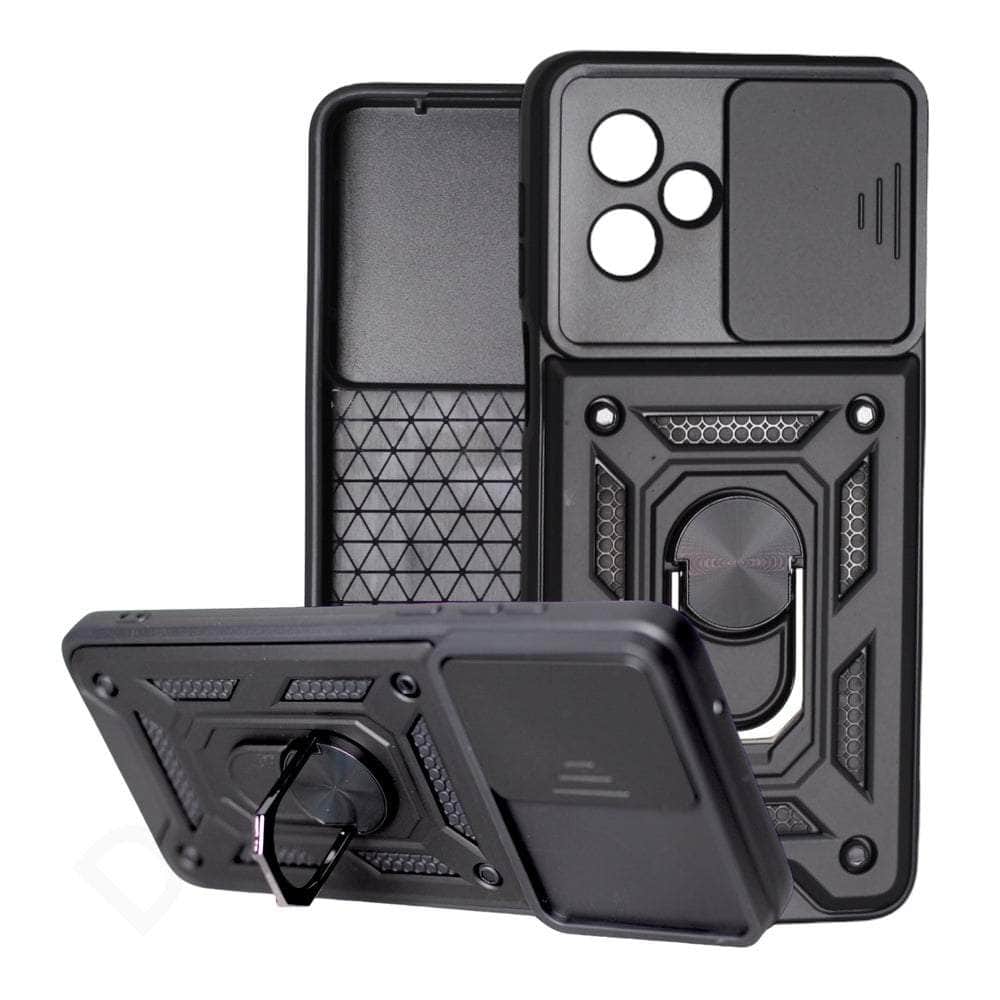 Moto G54 5G Camera Protection Magnetic Ring Cover & Case - Mobile Phone Cases available at Dohans Qatar
