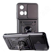 Motorola Moto G04 / G24 Camera Protective Magnetic Ring Cover & Case - Mobile Phone Cases available at Dohans Qatar