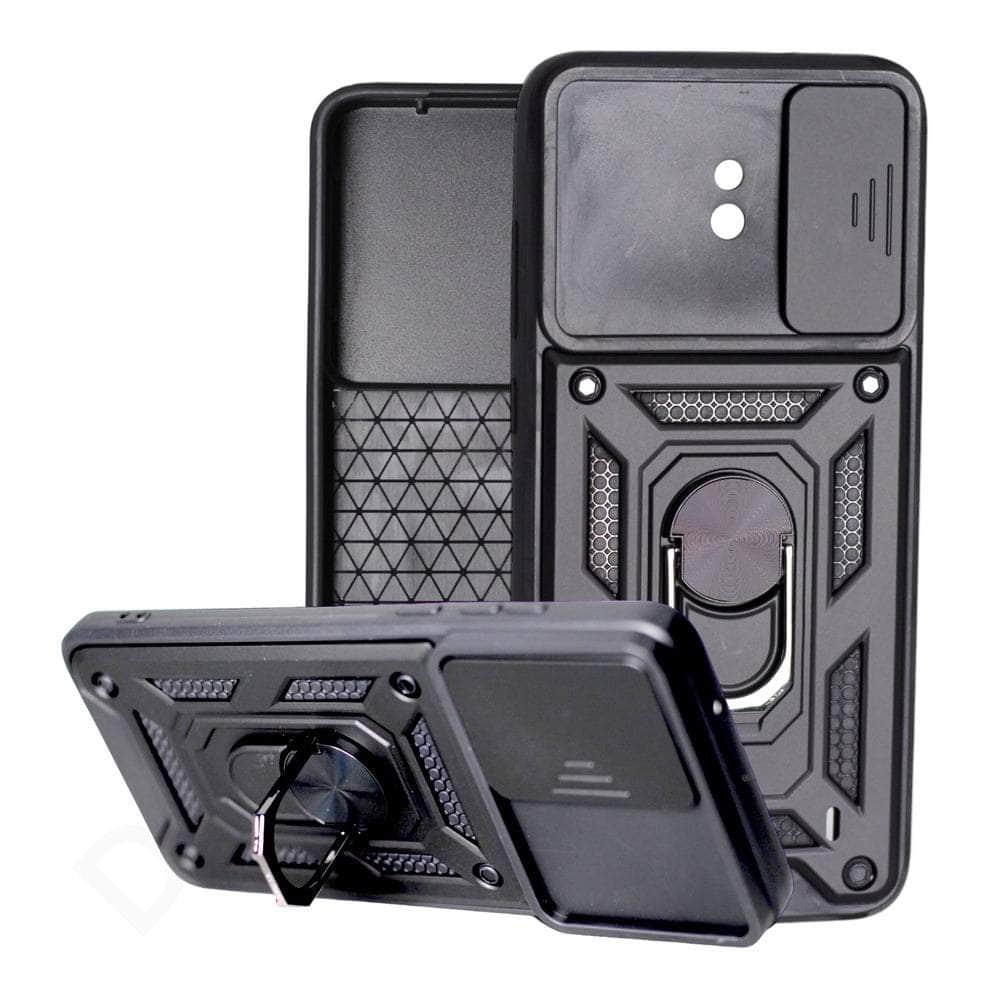 Nokia C10/C20 Camera Protection Magnetic Ring Cover & Case - Mobile Phone Cases available at Dohans Qatar