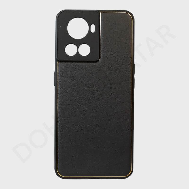 Dohans Mobile Phone Cases OnePlus 10R Gold Plated Leather Cover & Case