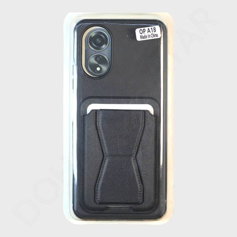 Oppo A38 4G / Oppo A18 4G Card Holder Magnetic Cover & Case - Mobile Phone Cases available at Dohans Qatar