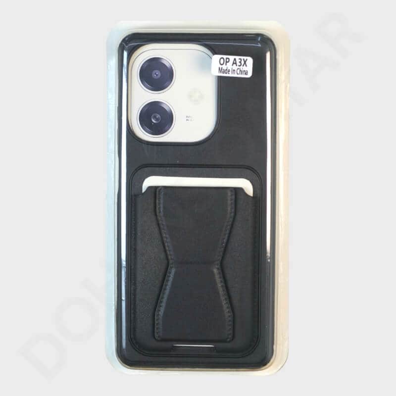 Oppo A3X 5G / Oppo A60 5G Card Holder Magnetic Cover & Case - Mobile Phone Cases available at Dohans Qatar