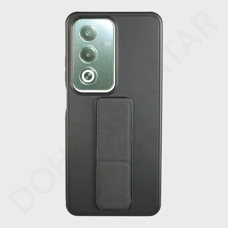 Oppo A5 4G / 5G Magnetic Stand & Strap Cover & Case - Mobile Phone Cases available at Dohans Qatar