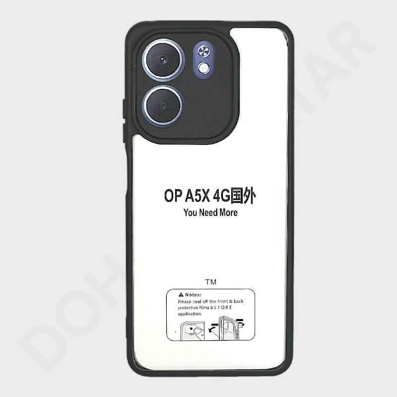 Oppo A5x 4G / 5G Protective Back Maxfone Cover & Case - Mobile Phone Cases available at Dohans Qatar