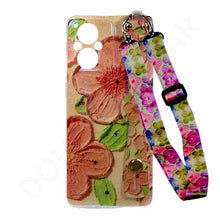 Oppo A96 5G Painting Lanyard Cover & Case