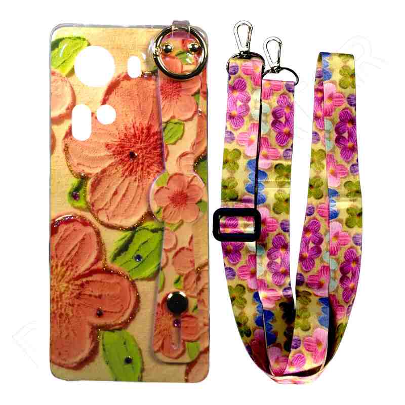 Dohans Mobile Phone Cases Oppo Reno11 Painting Lanyard Cover & Case