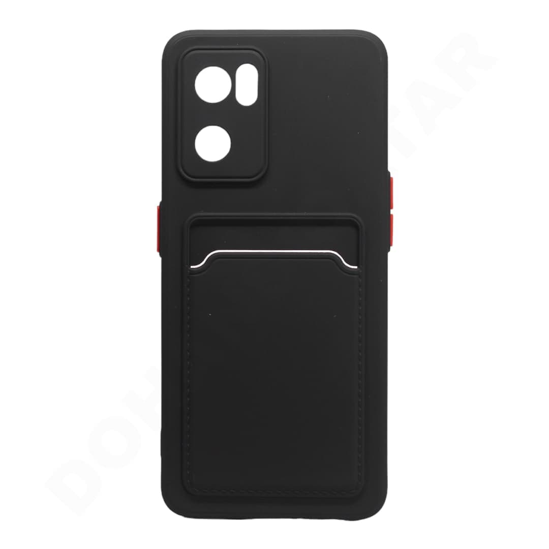 Oppo Reno7 5G Silicone Card Holder Cover & Case - Mobile Phone Cases available at Dohans Qatar