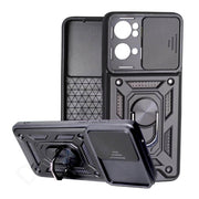 Oppo Reno7 Pro 5G Camera Protection Magnetic Ring Cover & Case - Mobile Phone Cases available at Dohans Qatar