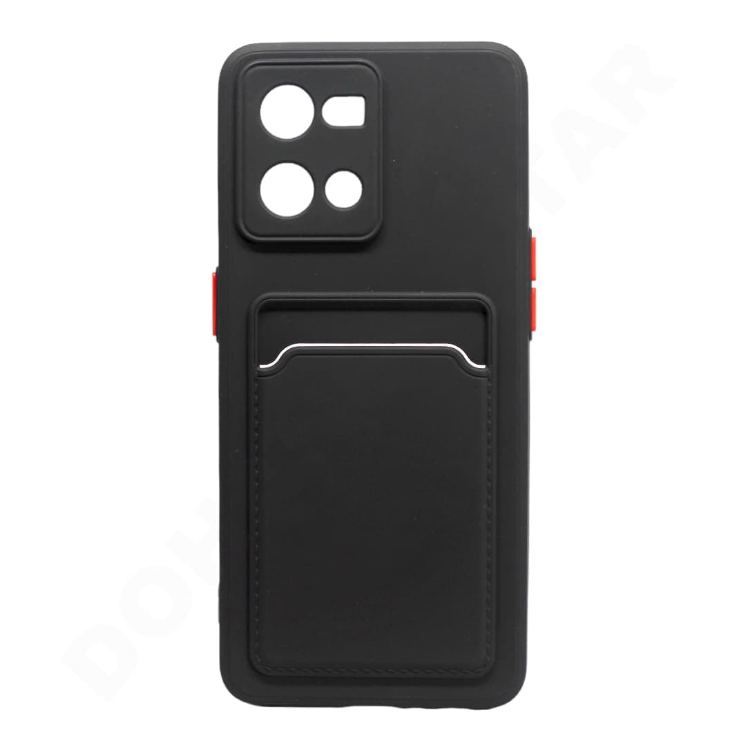 Oppo Reno7 4G Silicone Card Holder Cover & Case - Mobile Phone Cases available at Dohans Qatar