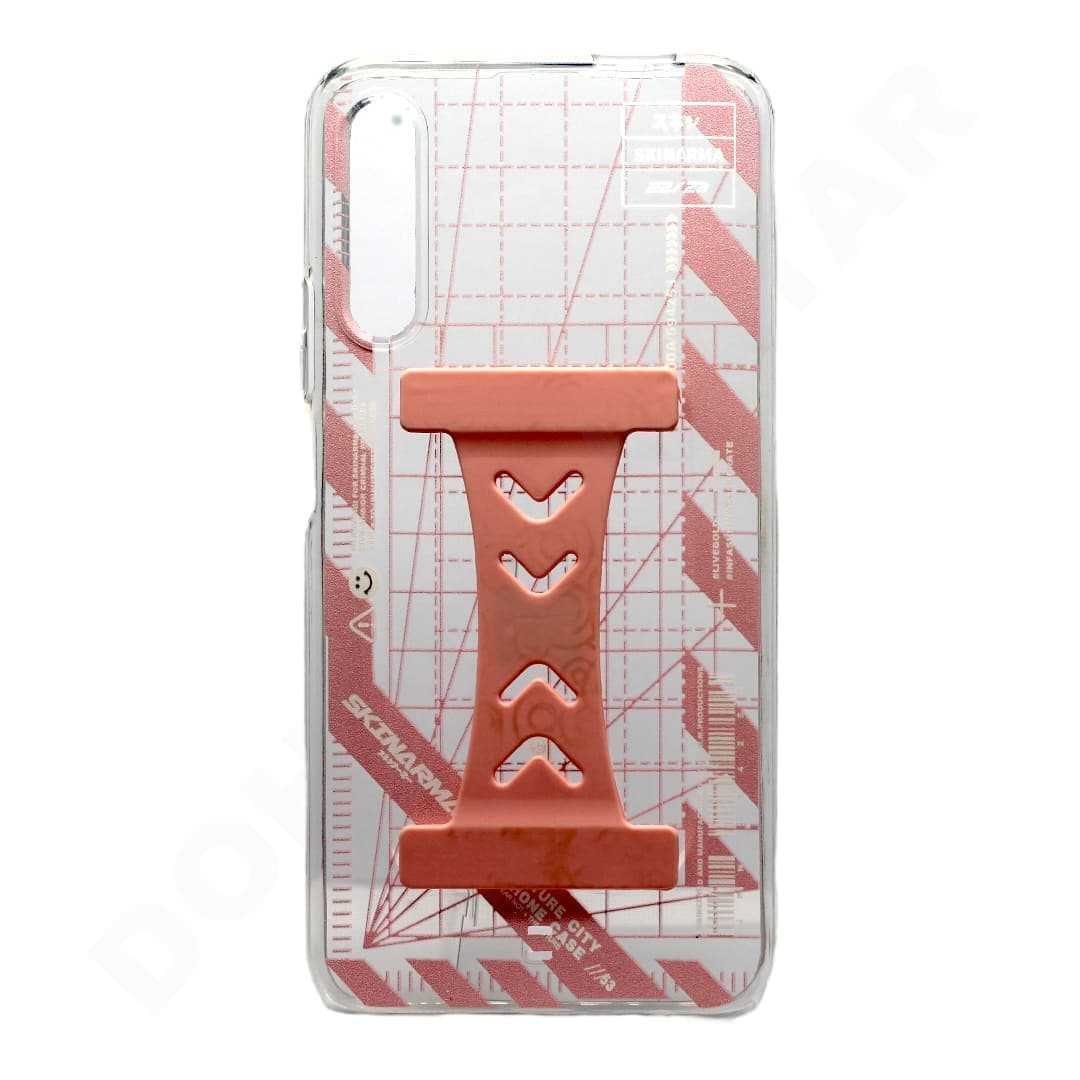 Huawei Y9S Creative Hand Strap Cover & Case - Mobile Phone Cases available at Dohans Qatar