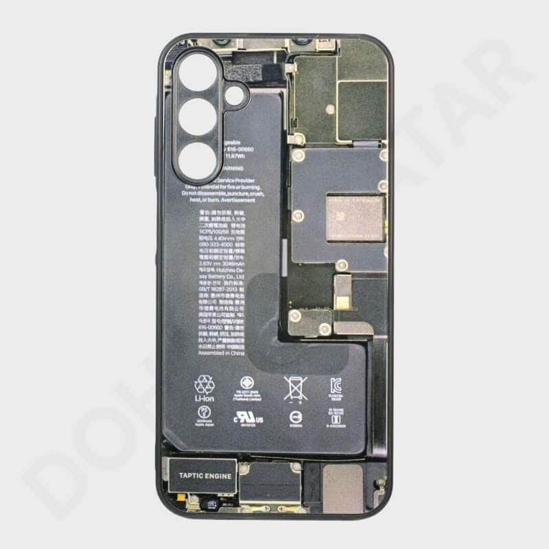 Dohans Mobile Phone Cases option-2 Samsung Galaxy A15 Circuit Print Cover & Case