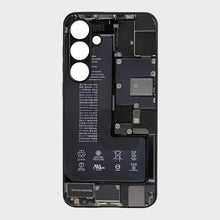 غطاء وحافظة بطبعة دائرة لهاتف Samsung Galaxy S23 FE
