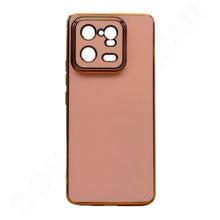 جراب وغطاء سيليكون بإطار ذهبي لهاتف Xiaomi 13 Pro