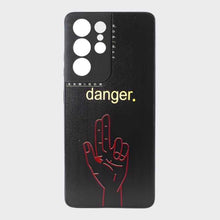 غطاء وحافظة مطبوعة برسومات جرافيكية لهاتف Samsung Galaxy S21 Ultra