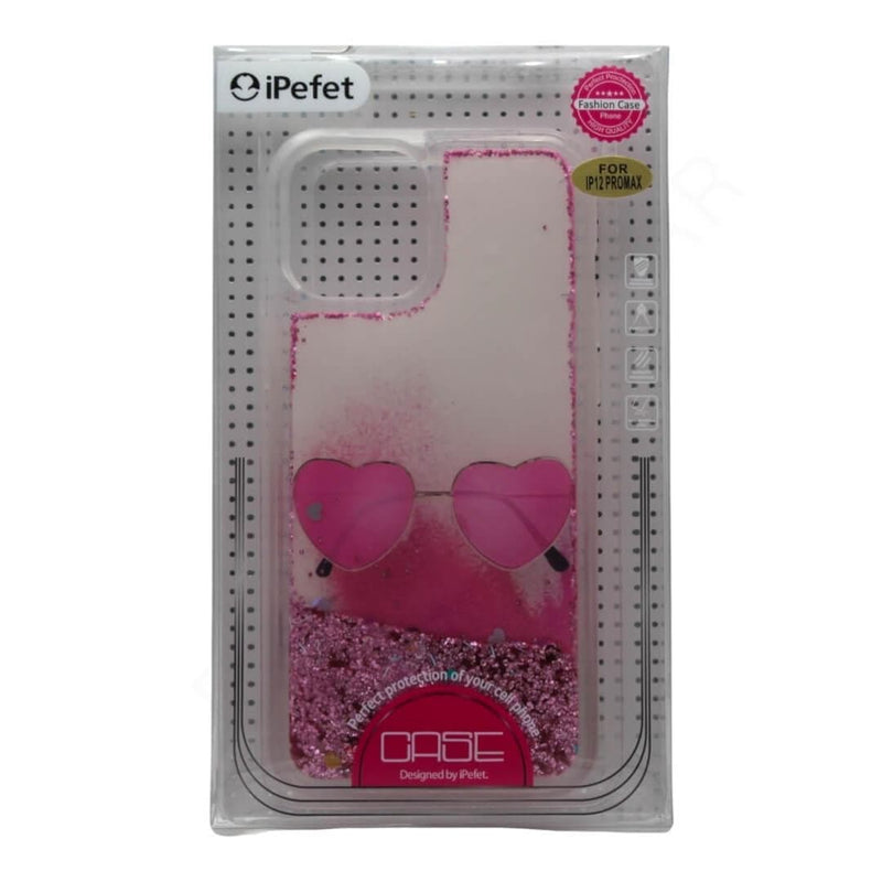 Dohans Mobile Phone Cases Pink iPhone 12 Pro Max Glitter Cover & Cases