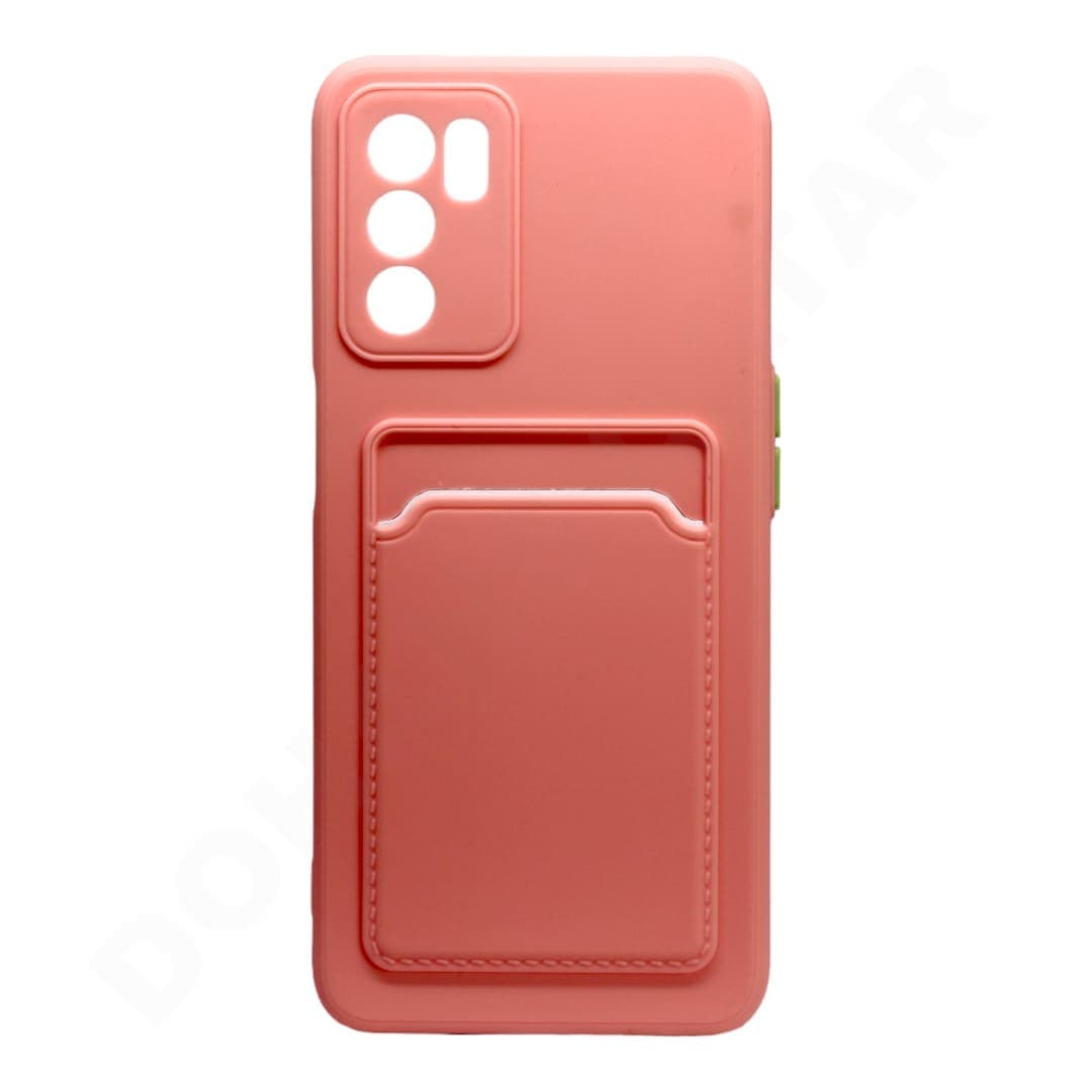 Dohans Mobile Phone Cases Pink Oppo A16 Card Holder Cover & Case