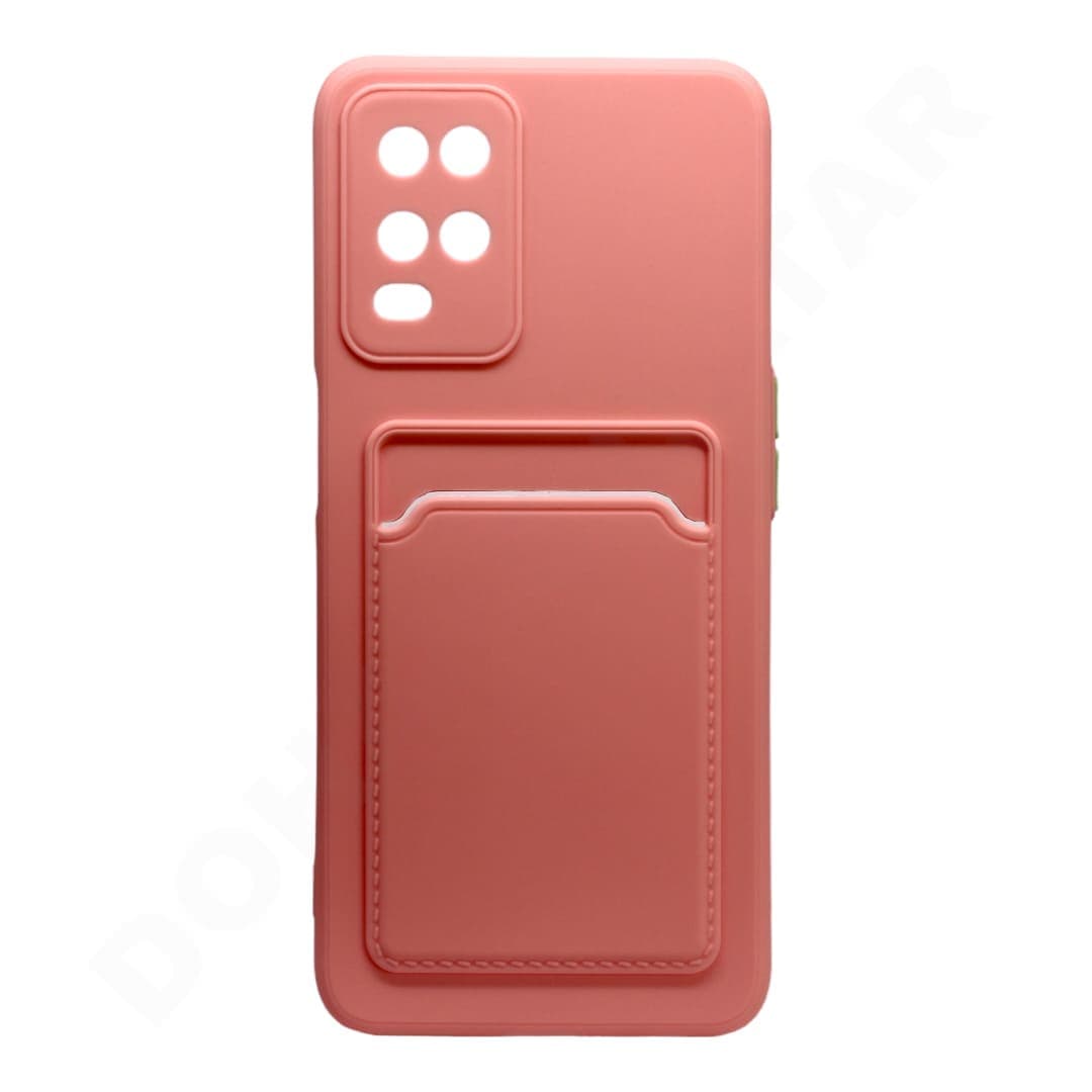 Dohans Mobile Phone Cases Pink Oppo A54 4G Card Holder Cover & Case