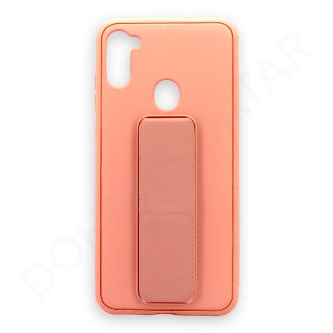 Dohans Mobile Phone Cases Pink Samsung Galaxy A11/M11 Magnetic Strap & Stand Cover & Case