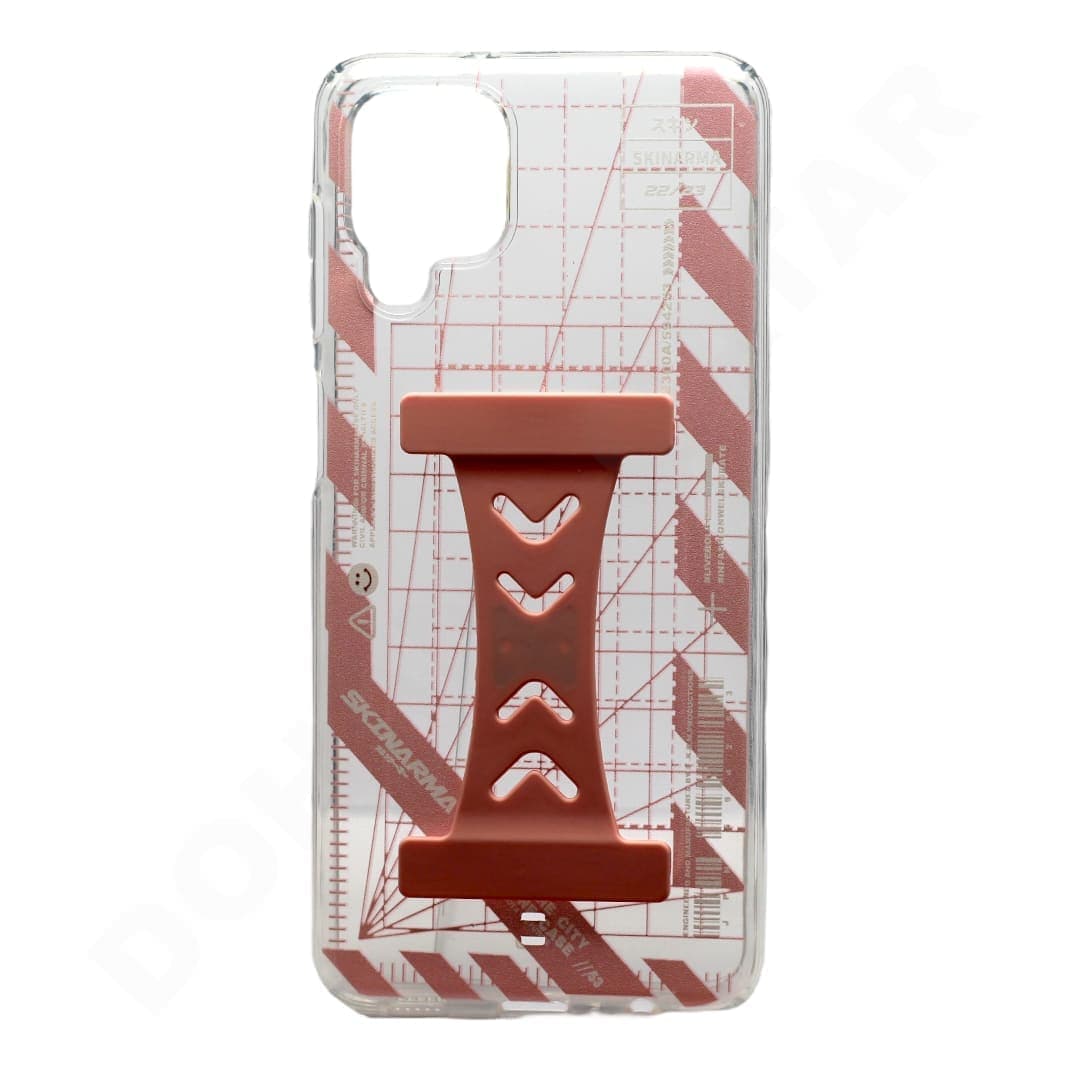 Samsung Galaxy A12 Creative Hand Strap Cover & Case Dohans