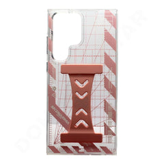 Dohans Mobile Phone Cases Pink Samsung Galaxy S23 Ultra Creative Hand Strap Cover & Case