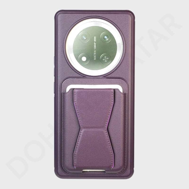 Dohans Mobile Phone Cases Purple Honor X9C Card Holder Magnetic Cover & Case