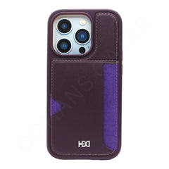 Dohans Mobile Phone Cases Purple iPhone 14 Pro HDD Card Holder Case & Cover