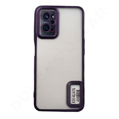 Dohans Mobile Phone Cases Purple Oppo A36/ A76/ A96 Matte Silicone Cover & Case