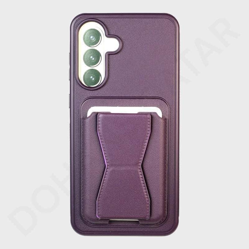 Dohans Mobile Phone Cases Purple Samsung Galaxy A56 Card Holder Magnetic Cover & Case