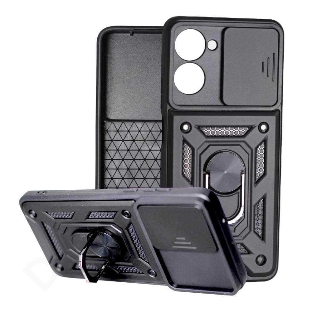 Realme 10 4G Camera Protection Magnetic Ring Cover & Case - Mobile Phone Cases available at Dohans Qatar